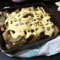 赤いとさか's cooksnap of when they made ☼秋満喫♪鶏ときのこの和風チーズ焼き.
