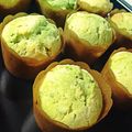 ☆ももぴ☆'s cooksnap of when they made ほわっ☆ふわっ☆とろけるマフィン✿抹茶.