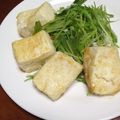 カナリアイエロー's cooksnap of when they made 豆腐と水菜のサラダ.