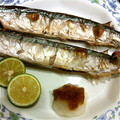 はわまま's cooksnap of when they made 基礎のさんまの塩焼き.