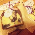 pg_eri's cooksnap of when they made マーブルパウンドケーキ.