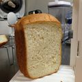 sakuめ's cooksnap of when they made オートミールミルク食パン＊HB＊.