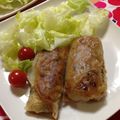 まめっこつぶ's cooksnap of when they made ボリュームタップリ!我が家流春巻き♪.