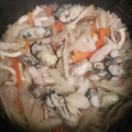 素人です's cooksnap of when they made 牡蠣の炊き込みごはん.