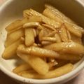 よん妻's cooksnap of when they made アーモンドとじゃがいもの甘じょっぱ炒め.