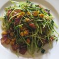 ペンギンシェフ's cooksnap of when they made 豆苗のベーコン炒め.