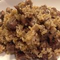 ゆずLOVER's cooksnap of when they made スタミナ！☆ニンニクステーキ炒飯.