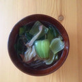 水桜姫's cooksnap of when they made 青梗菜とカニかまのスープ.