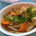 みどりの首輪's cooksnap of when they made ☆☆ささがきゴボウの柳川風～☆☆.
