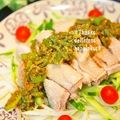 ruruchirin's cooksnap of when they made ネギたっぷり★ゆで鶏の香味だれ.