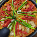 nochiccot's cooksnap of when they made フライパンで簡単！我が家のパエリア.