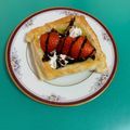 クックあさみちゃん's cooksnap of when they made パイシートで簡単！いちごパイ.