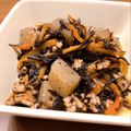 ふたごママちゃん's cooksnap of when they made ひき肉でコクUP！モリモリひじきの煮物.