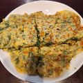 なおらま's cooksnap of when they made 【大量消費】シソとチーズのカリカリチヂミ.
