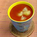 島子☆'s cooksnap of when they made トマトジュースに角切りキウイ！.
