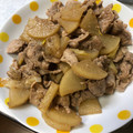 ☆ayami☆26's cooksnap of when they made 大根と豚こまのぽん酢炒め煮.