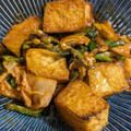 あんころモチ◡̈♡'s cooksnap of when they made ■旨くて、かんたん！厚揚げのキムチ炒め■.