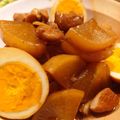 クックJ0D5GE☆'s cooksnap of when they made ★大根と鶏肉と卵の甘辛酢っぱ煮★.