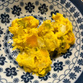 升田さん's cooksnap of when they made かぼちゃとさつまいものデリ風サラダ.