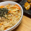 おおもり ぱすた's cooksnap of when they made 人参・ツナ・油揚げの炊き込みご飯.