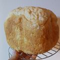 ビーグル太郎☆'s cooksnap of when they made ホームベーカリーで餅入り、モチッと食パン.