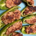 コハダちゃん's cooksnap of when they made 肉汁あふれる★ピーマンの肉詰め.