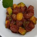 ほもさぴくろまによん's cooksnap of when they made アボガドマグロ＆トマトのユッケ～♪.