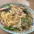 みのりっくす's cooksnap of when they made 絶対美味しい♡クリームパスタ.