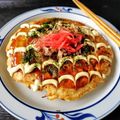 在宅勤務のおじさん's cooksnap of when they made ふわふわ♪豆腐入りお好み焼き.