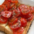 ☆あいちゃん's cooksnap of when they made トマトに蜂蜜トースト.
