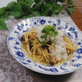クックHG9V8Y☆'s cooksnap of when they made 塩鯖とおろしの和風パスタ✤.