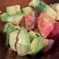 ぶす丸's cooksnap of when they made アボカドトマトのサラダ.