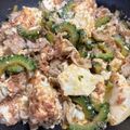 のろよん's cooksnap of when they made 島人に教わったゴーヤチャンプルー♡.