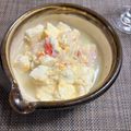 けんけんけけけ's cooksnap of when they made 胃に優しい◎豆腐とカニカマの卵とじ.