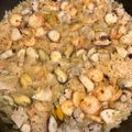 まめっちき's cooksnap of when they made シーフードミックスで☆旨味凝縮パエリア。.