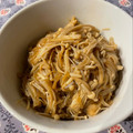 Faiza's cooksnap of when they made しらたきとえのきの炒り煮.