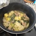 me mi's cooksnap of when they made フライパンで簡単♪鶏むね肉の塩麹肉じゃが.