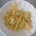 coccus's cooksnap of when they made 簡単！キャベツとコーンのソテー.