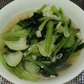 貴代正's cooksnap of when they made 小松菜のおいしい食べ方1位☆(青菜炒め).