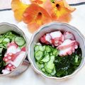みっちゃん❇️68's cooksnap of when they made わかめ・たこ・胡瓜の酢のもの.
