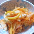 ゆき1222's cooksnap of when they made ＊人参とりんごのゆずサラダ＊.