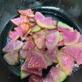 のやたこ's cooksnap of when they made 紅芯大根のバターソテー＊レンジで時短.