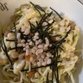 るんるんるんママだよ's cooksnap of when they made キャベツと納豆の和風おつまみサラダ.