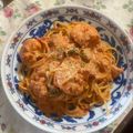 クック25FJ6B☆'s cooksnap of when they made 激ウマ！プリッと海老トマトクリームパスタ.
