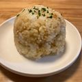 あまざけ好きすぎて's cooksnap of when they made 残りご飯救済！白だしでガーリックライス.