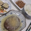 きらり流れ星's cooksnap of when they made 大根おろしで煮込む和風ハンバーグ.