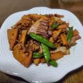 クリーピングタイム☆'s cooksnap of when they made たけのこ・絹さや・牛肉の和風甘辛炒め.