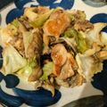☆meguchi☆'s cooksnap of when they made ☆鶏ももキャベツの味噌マヨガーリック☆.