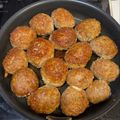 きなこおにぎり's cooksnap of when they made 豚ひき肉DEもっちもちレンコンつくね★.