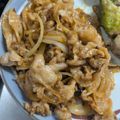庵chai's cooksnap of when they made たっぷり玉ねぎと豚こまのトンテキ風炒め.